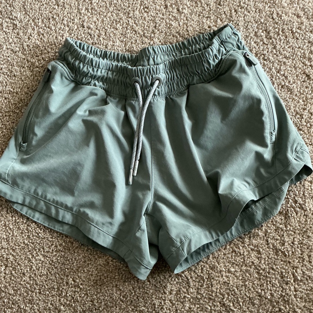 Athleta Sage Green Athletic Shorts